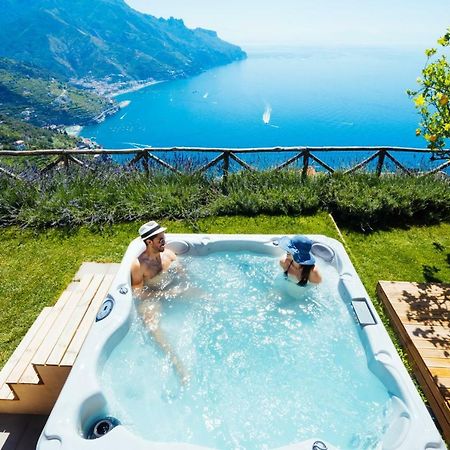 Sea View Villa In Ravello With Lemon Pergola, Gardens And Jacuzzi - Ideal For Elopements Exterior foto